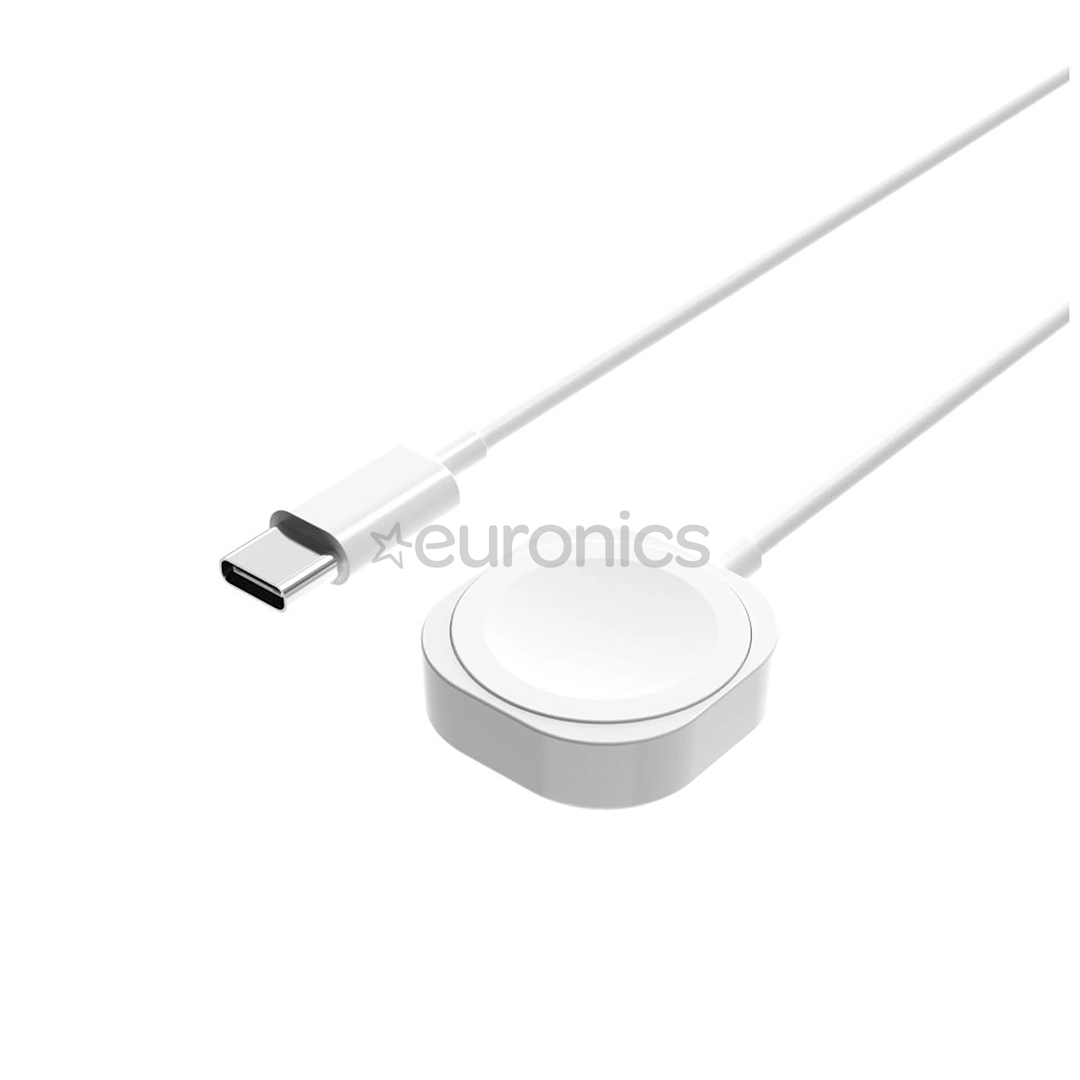 Fixed USB-C Charger, Apple Watch, white - Charger