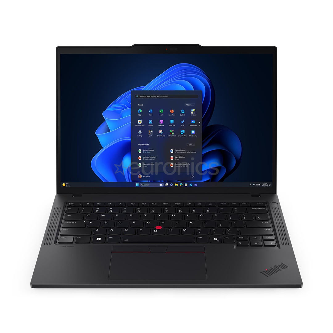 Lenovo ThinkPad T14, 14'', WUXGA, Ultra 5, 16 GB, 512 GB, W11P, melna - Portatīvais dators