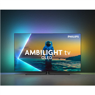 Philips OLED860, 65'', 4K UHD, OLED, темно-серый - Телевизор