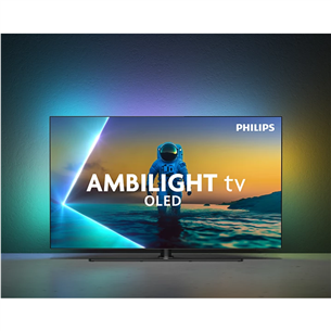 Philips OLED860, 65'', 4K UHD, OLED, tumši pelēka - Televizors