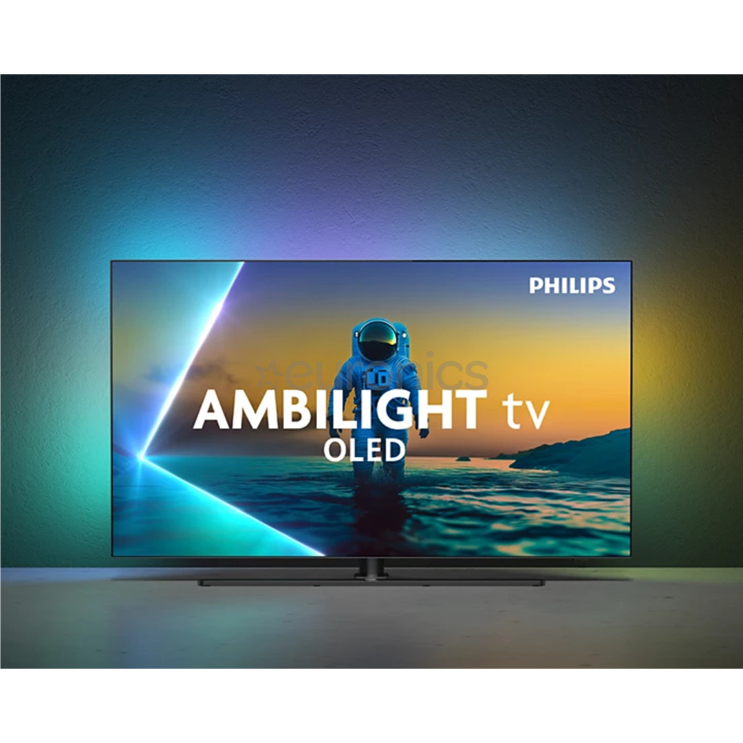 Philips OLED860, 65'', 4K UHD, OLED, темно-серый - Телевизор