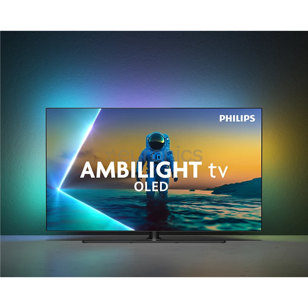Philips OLED860, 65'', 4K UHD, OLED, tumši pelēka - Televizors