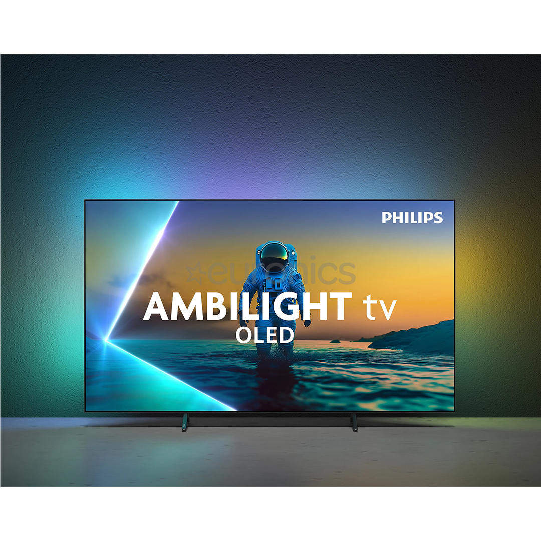 Philips OLED820, 77'', 4K UHD, OLED, satin chrome - TV