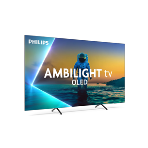 Philips OLED820, 77'', 4K UHD, OLED, satin chrome - TV