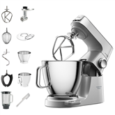 Kenwood Titanium Chef Baker XL, 7 л / 5 л, 1200 W, серебристый - Кухонный комбайн