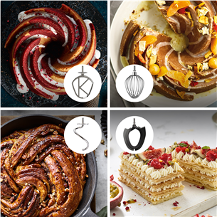 Kenwood Titanium Chef Baker XL, 7 л / 5 л, 1200 W, серебристый - Кухонный комбайн