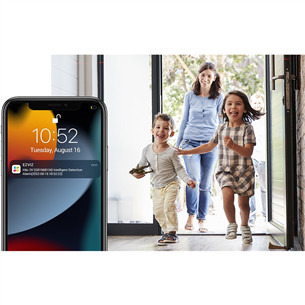 EZVIZ H6C, 5 MP, WiFi, cilvēka noteikšana, nakts redzamība, balta - IP kamera