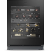 Miele, 32 pudeles, augstums 82 cm, melna - Iebūvējams vīna skapis