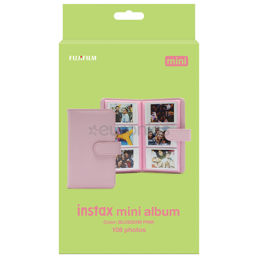 Fujifilm Instax mini Album, розовый - Фотоальбом