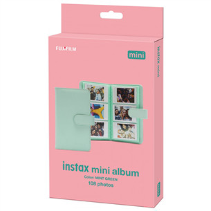 Fujifilm Instax mini Album, zaļa - Foto albums