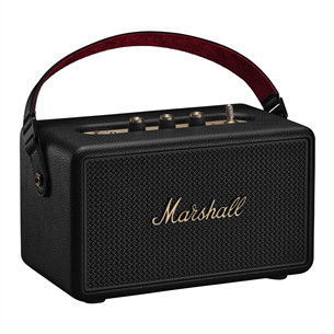 Marshall Kilburn III, melna/misiņa - Portatīvais bezvadu skaļrunis