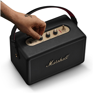 Marshall Kilburn III, black/brass - Portable wireless speaker