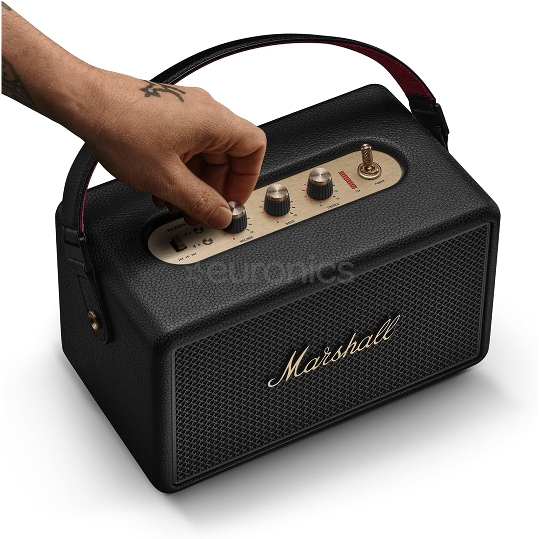 Marshall Kilburn III, black/brass - Portable wireless speaker