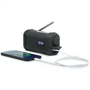 Muse MH-08 MB, Bluetooth, black - Portable radio