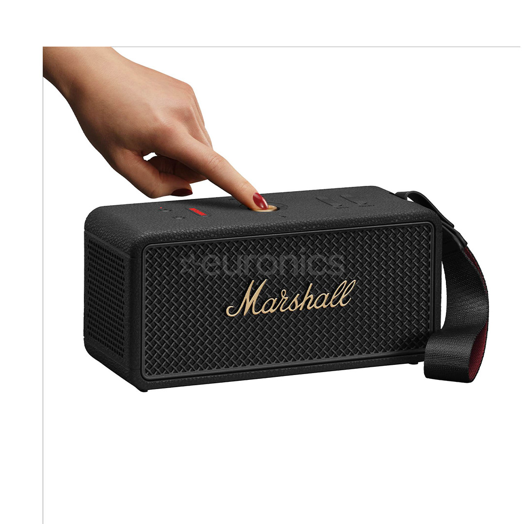 Marshall Middleton II, черный/медный - Портативная беспроводная колонка