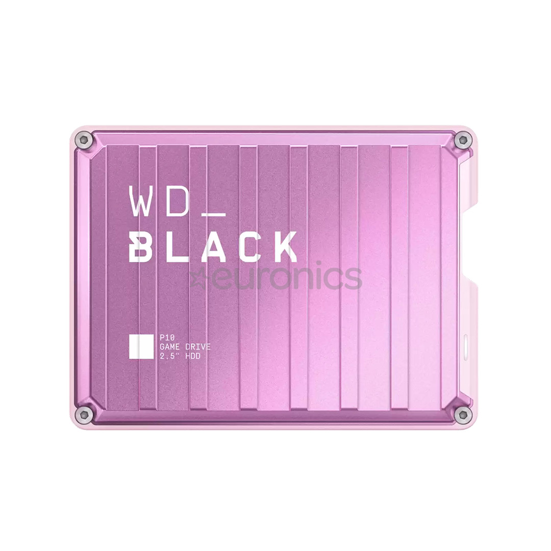 Western Digital WD_BLACK P10 Game Drive, 6 TB, rozā - Ārējais HDD cietais disks