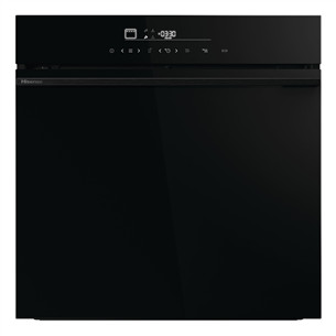 Hisense, 77 л, пиролитическая очистка, черный - Интегрируемый духовой шкаф