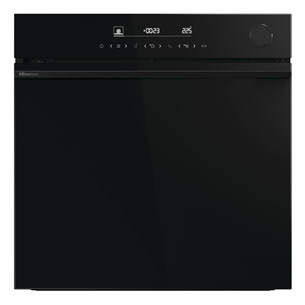 Hisense, 77 л, пиролитическая очистка, черный - Интегрируемый духовой шкаф BSA6634PBG8