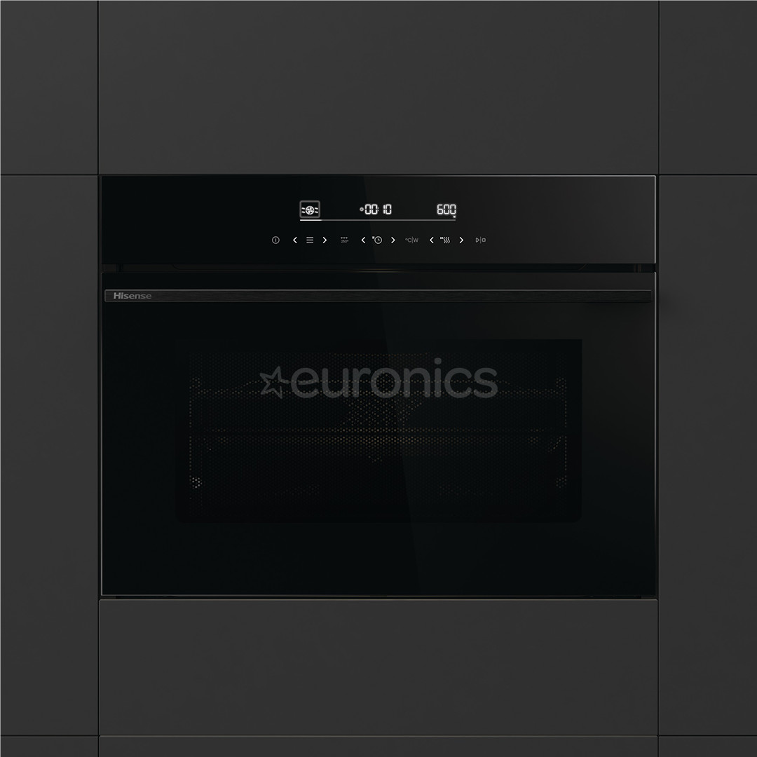 Hisense, 50 L, black - Built-in oven with microwave function