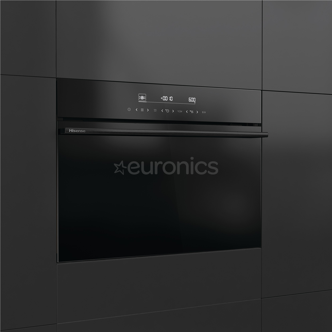 Hisense, 50 L, melna - Iebūvējama elektriskā cepeškrāsns ar mikroviļņu funkciju