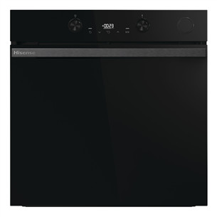 Hisense, 77 L, Steam Add Plus, melna - Iebūvējama tvaika cepeškrāsns