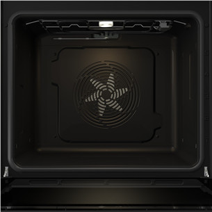 Hisense, 77 L, Steam Add Plus, melna - Iebūvējama tvaika cepeškrāsns