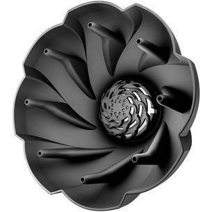 Valera Natural Twirl Diffusor, melna - Difuzors matu fēnam NTD