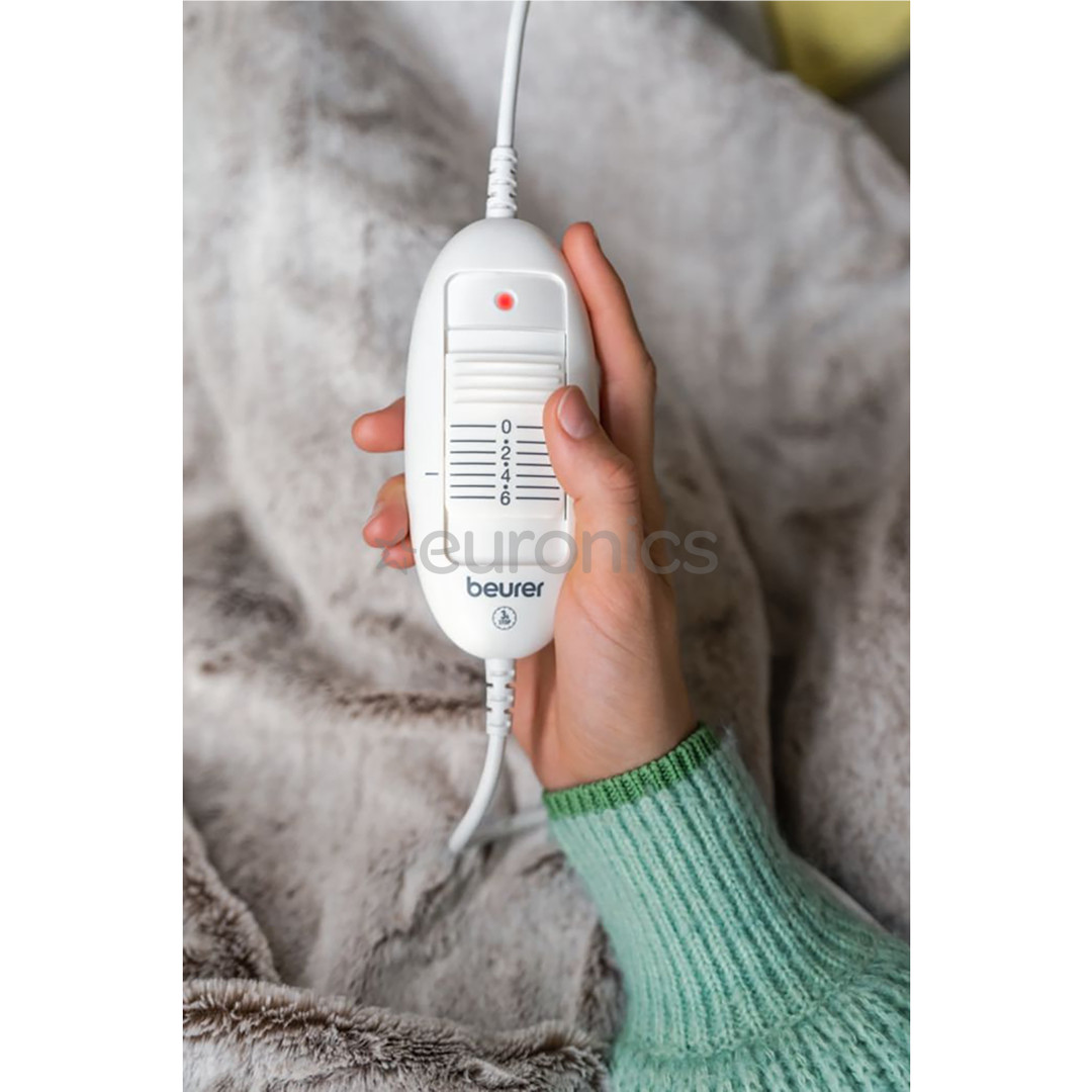 Beurer HD 75 Cosy Nordic, 180x130 cm, pelēka - Apsildāma sega