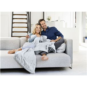Beurer HD 75 Cosy Nordic, 180x130 cm, grey - Heated overblanket