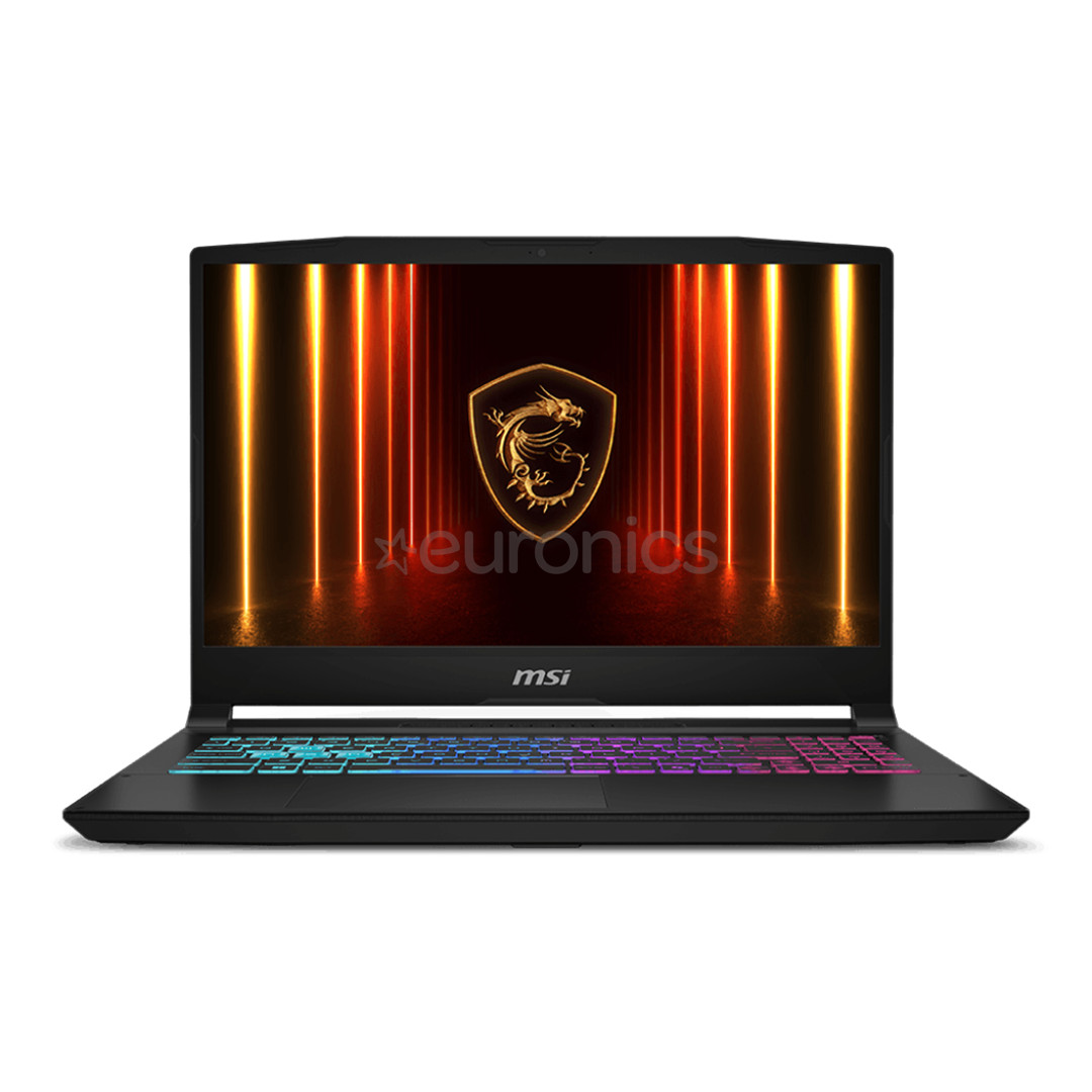 MSI Katana 15HX, 15,6'', 144 Hz, i7, 16 GB, 512 GB, RTX 5060, ENG, melna - Portatīvais dators