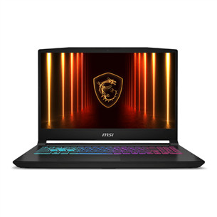 MSI Katana 15HX, 15,6'', 144 Hz, i7, 16 GB, 1 TB, RTX 5070, ENG, melna - Portatīvais dators KTN15HX-B14WGK-071NL
