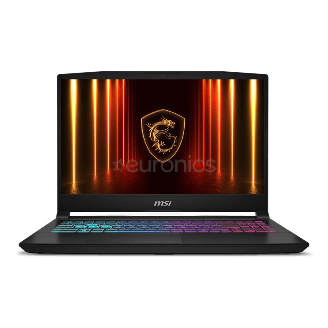 MSI Katana 15HX, 15,6'', 144 Hz, i7, 16 GB, 1 TB, RTX 5070, ENG, melna - Portatīvais dators