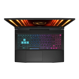 MSI Katana 15HX, 15,6'', 144 Hz, i7, 16 GB, 1 TB, RTX 5070, ENG, melna - Portatīvais dators