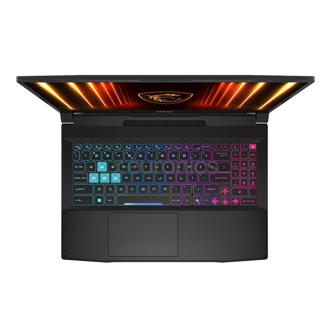 MSI Katana 15HX, 15,6'', 144 Hz, i7, 16 GB, 1 TB, RTX 5070, ENG, melna - Portatīvais dators