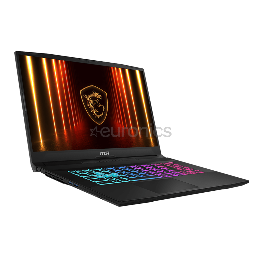 MSI Katana 17HX, 17,3'', 144 Hz, i7, 16 GB, 1 TB, RTX 5060, ENG, melna - Portatīvais dators