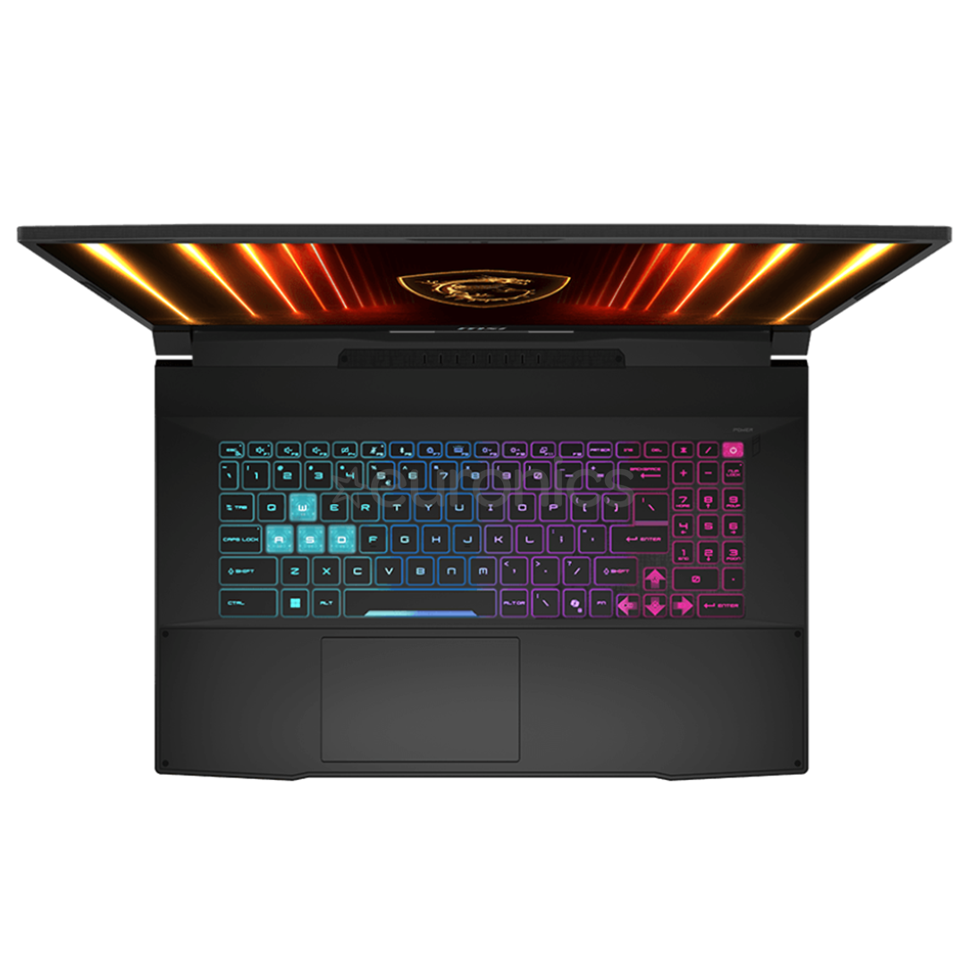 MSI Katana 17HX, 17,3'', 144 Hz, i7, 16 GB, 1 TB, RTX 5060, ENG, melna - Portatīvais dators