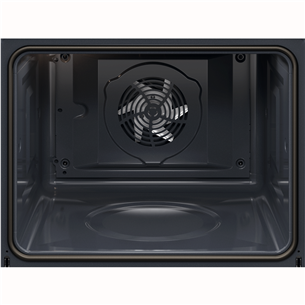 AEG 7000 Series MealAssist with SteamCrisp, 72 L, pirolītiskā tīrīšana, melna - Iebūvējama tvaika cepeškrāsns