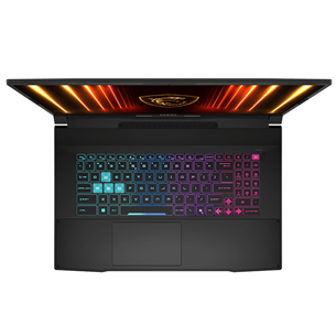 MSI Katana 17HX, 17,3'', QHD, 240 Hz, i9, 32 GB, 1 TB, RTX 5070, ENG, melna - Portatīvais dators