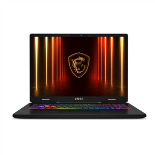 MSI Crosshair 16HX, 16'', QHD+, 240 Hz, Ultra 9, 32 GB, 1 TB, RTX 5070, ENG, pelēka - Portatīvais dators CRH16HX-D2XWGKG-049