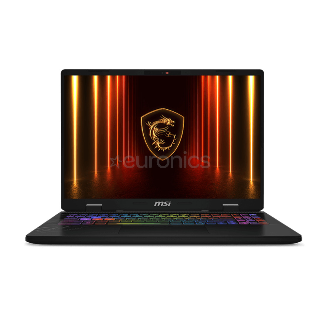 MSI Crosshair 16HX, 16'', QHD+, 240 Hz, Ultra 9, 32 GB, 1 TB, RTX 5070, ENG, pelēka - Portatīvais dators