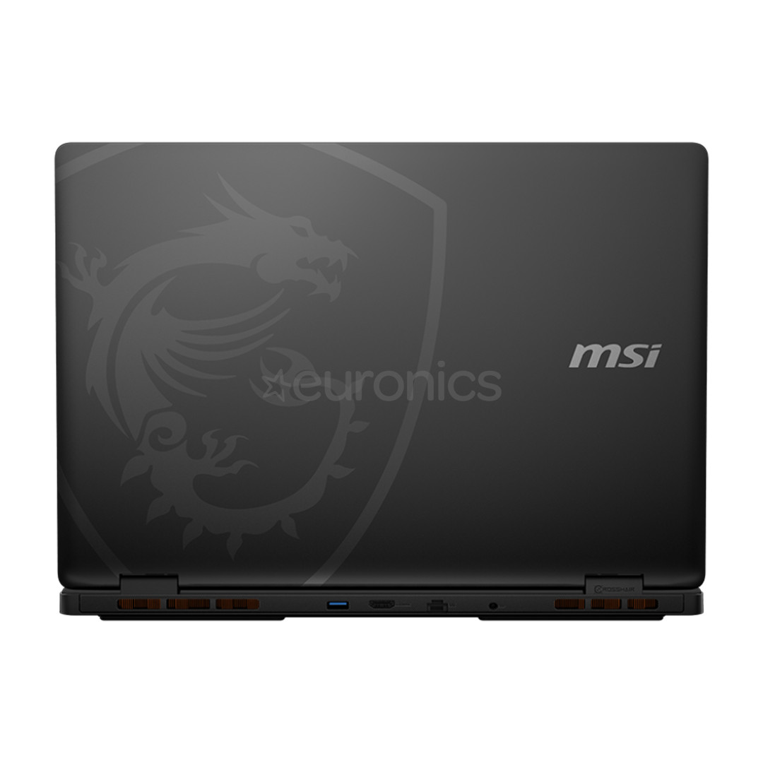 MSI Crosshair 18HX, 18'', QHD+, 240 Hz, Ultra 9, 32 GB, 1 TB, RTX 5070, ENG, pelēka - Portatīvais dators