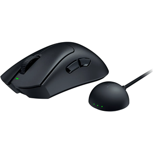 Razer DeathAdder V4 Pro, melna - Bezvadu datorpele