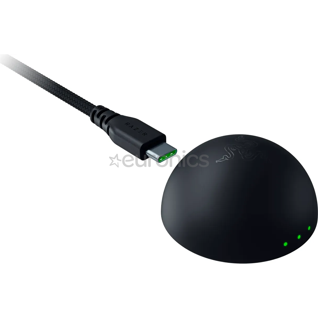 Razer DeathAdder V4 Pro, melna - Bezvadu datorpele