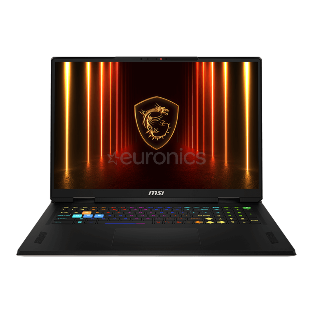 MSI Vector 18 HX, 18'', QHD+, 240 Hz, Ultra 9, 32 GB, 2 TB, RTX 5080, ENG, pelēka - Portatīvais dators
