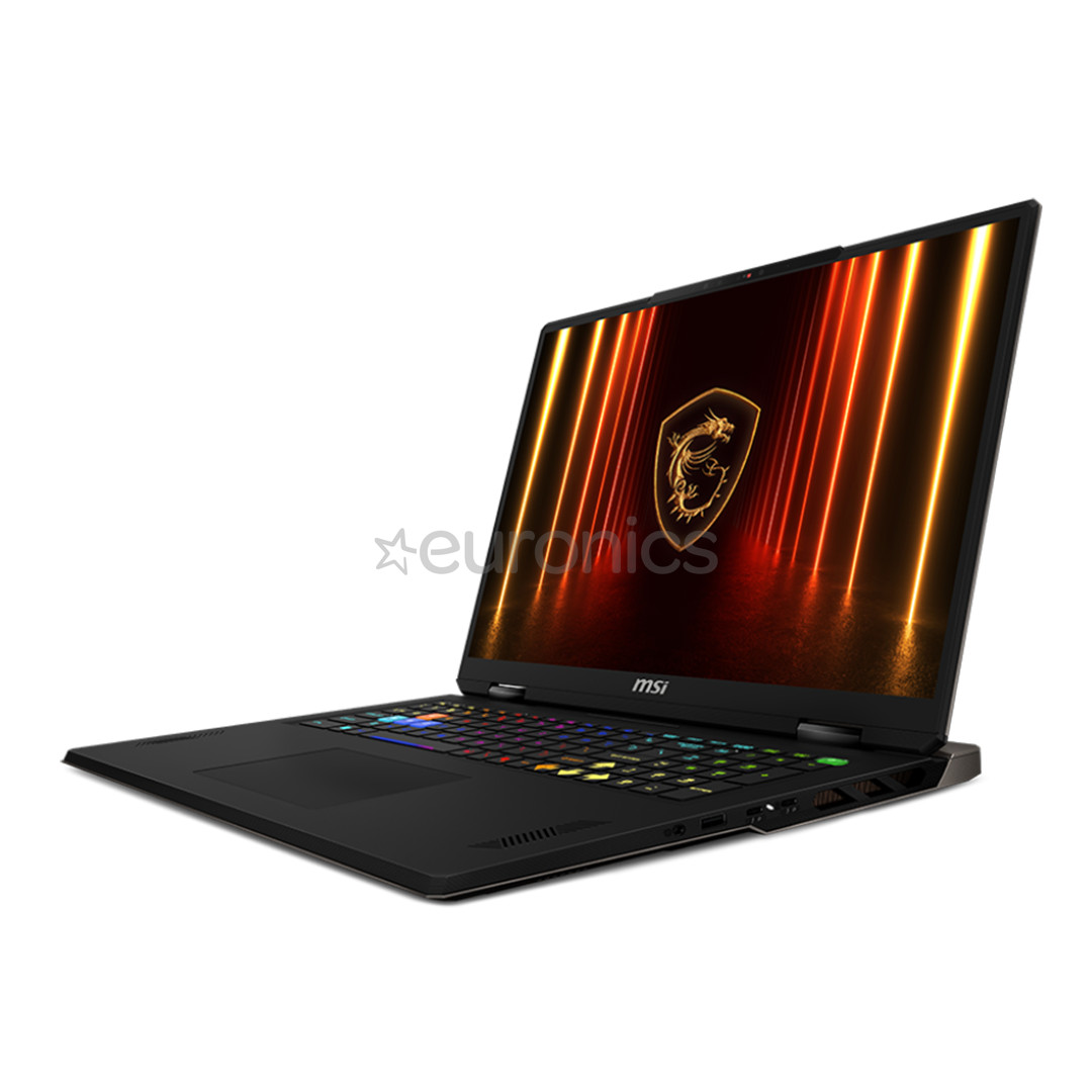 MSI Vector 18 HX, 18'', QHD+, 240 Hz, Ultra 9, 32 GB, 2 TB, RTX 5080, ENG, pelēka - Portatīvais dators