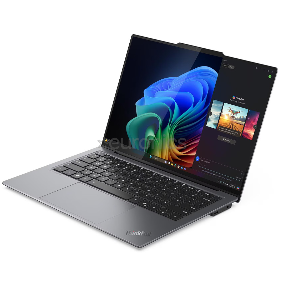 Lenovo ThinkPad X9-14 Gen 1 Aura Edition, 14", WUXGA, Ultra 7, 32 GB, 1 TB, ENG, pelēka - Portatīvais dators