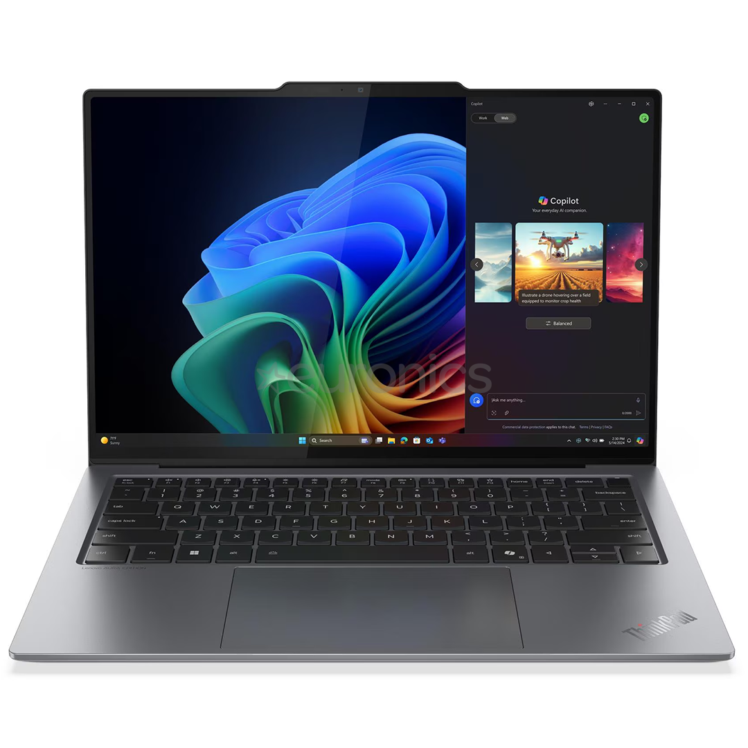 Lenovo ThinkPad X9-14 Gen 1 Aura Edition, 14", WUXGA, Ultra 5, 16 GB, 512 GB, ENG, pelēka - Portatīvais dators