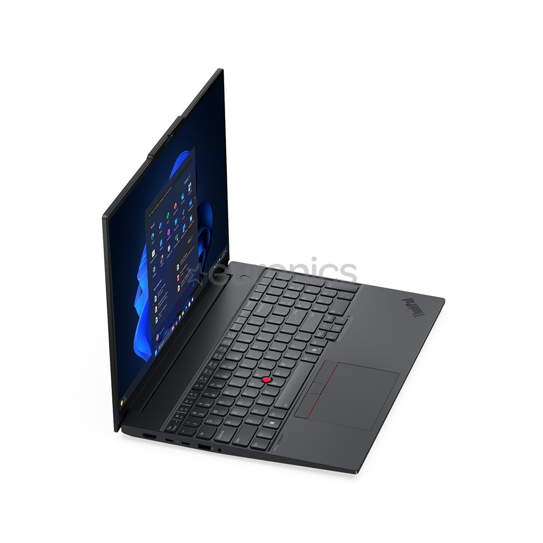 Lenovo ThinkPad E16 Gen 3, 16'', WUXGA, Ryzen 5, 16 GB, 512 GB, W11P, ENG, melna - Portatīvais dators