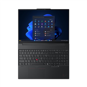 Lenovo ThinkPad E16 Gen 3, 16'', WUXGA, Ryzen 5, 16 GB, 512 GB, W11P, ENG, melna - Portatīvais dators