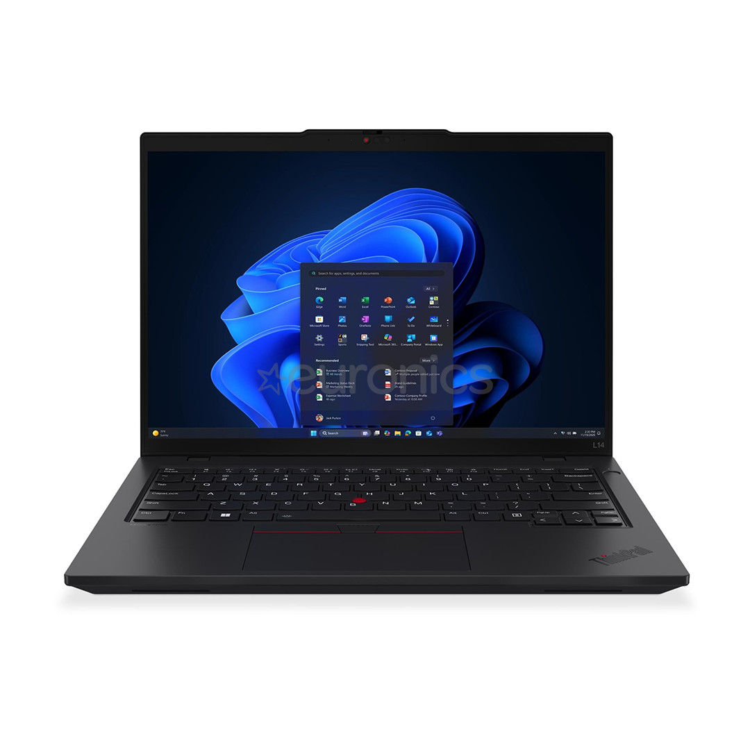 Lenovo ThinkPad L14 Gen 6, 14'', WUXGA, Ryzen 7 PRO, 32 GB, 1 TB, W11P, ENG, melna - Portatīvais dators